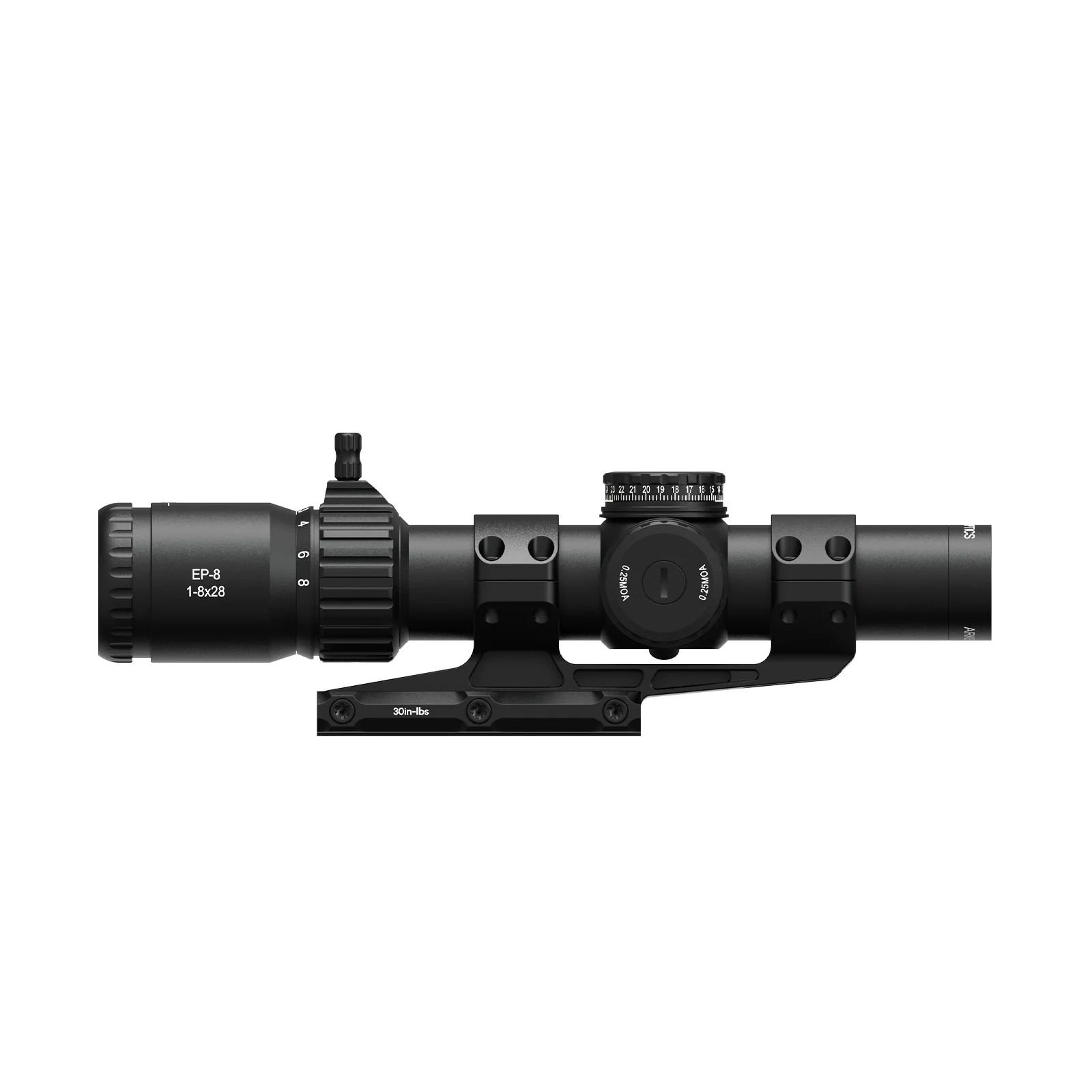 EP-8 1-8x28 FFP LPVO | Illuminated KLBOX | 34mm Tube - Image 3