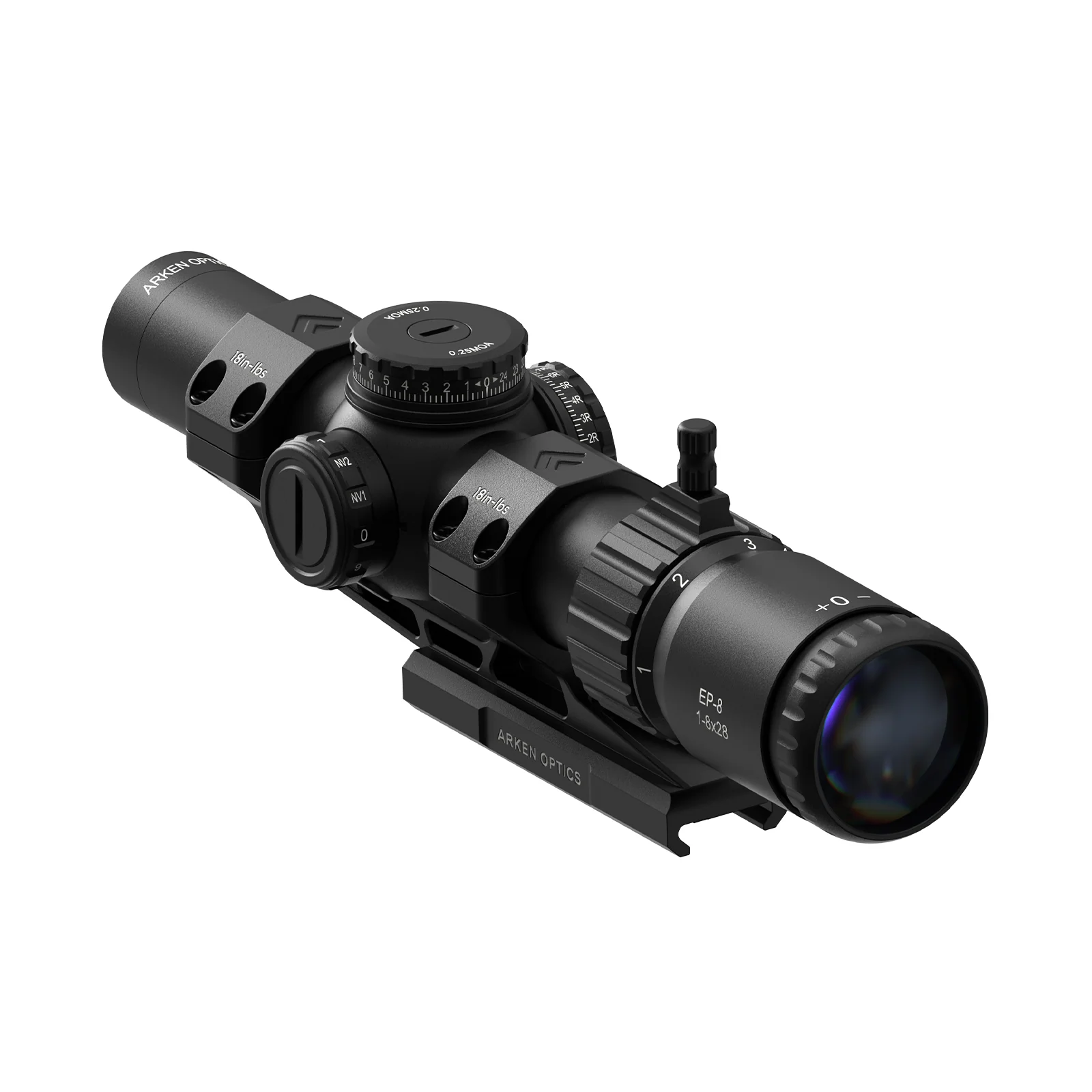 EP-8 1-8x28 FFP LPVO | Illuminated KLBOX | 34mm Tube - Image 6