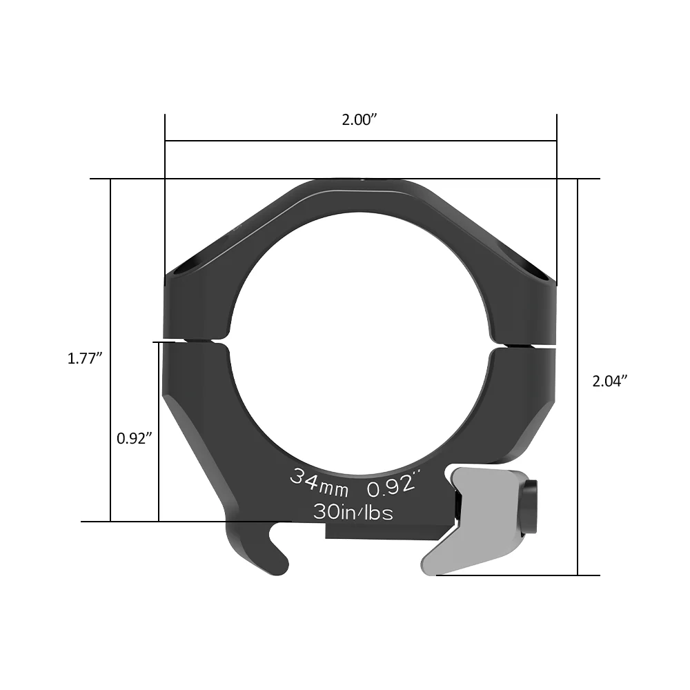 HALO Ti™ Titanium Scope Rings - Image 4