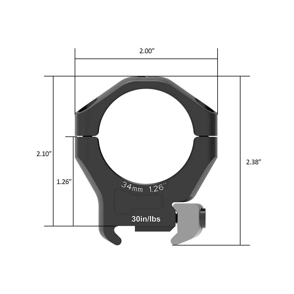 HALO Ti™ Titanium Scope Rings - Image 5