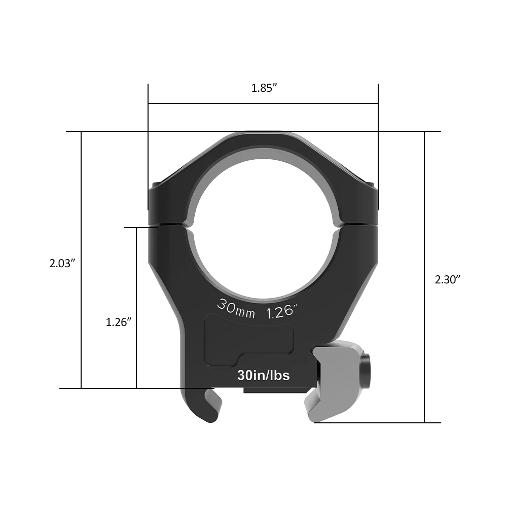 HALO Ti™ Titanium Scope Rings - Image 8